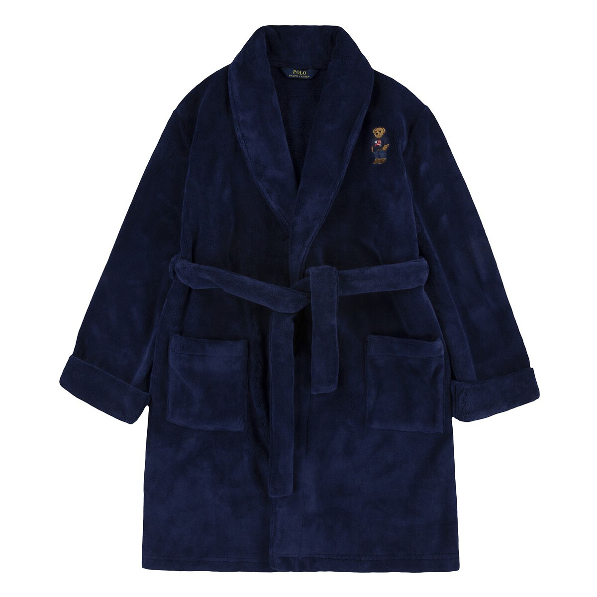 Peignoir de chambre bleu marine, POLO RALPH LAUREN