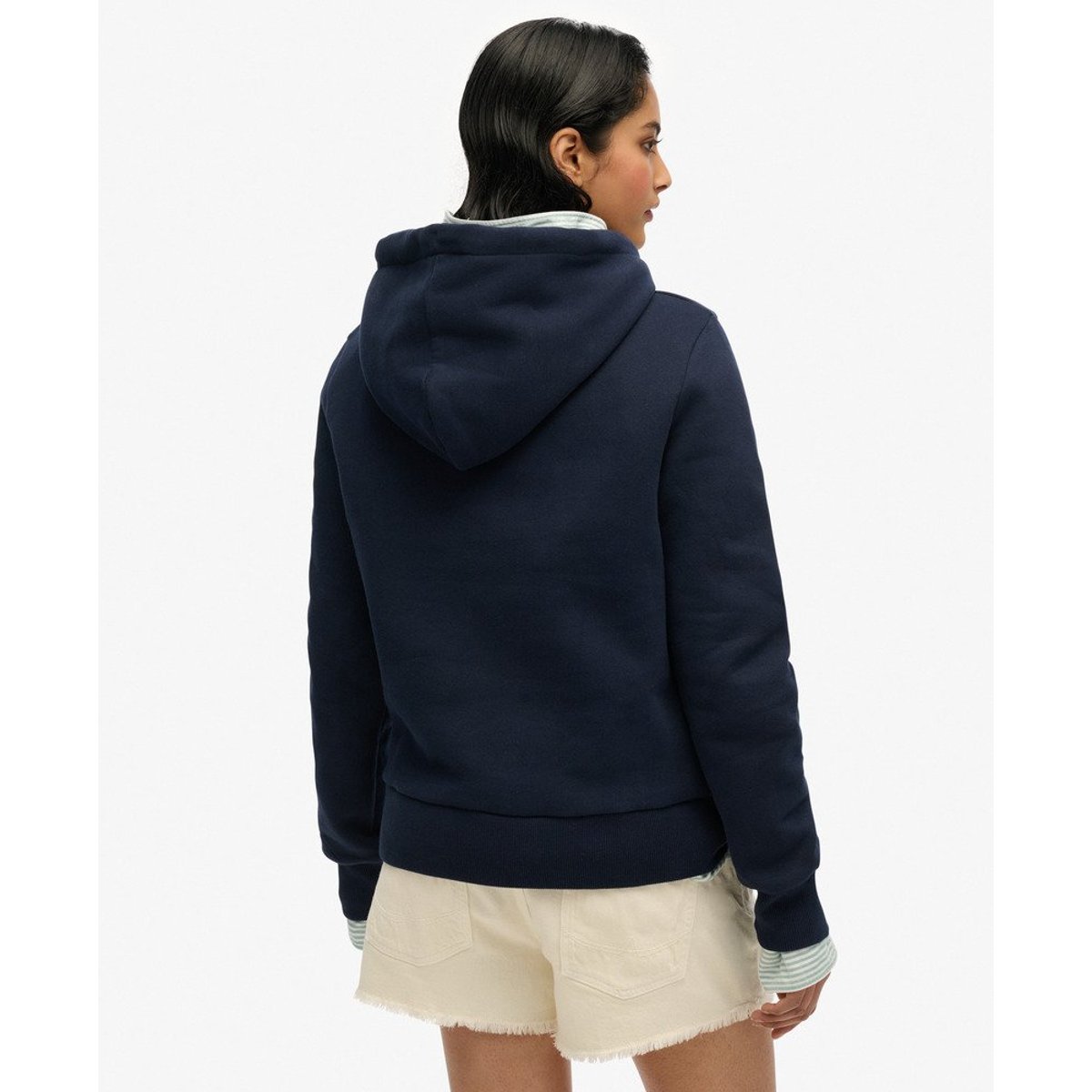 Sweat à capuche High Flyers bleu marine intense, SUPERDRY