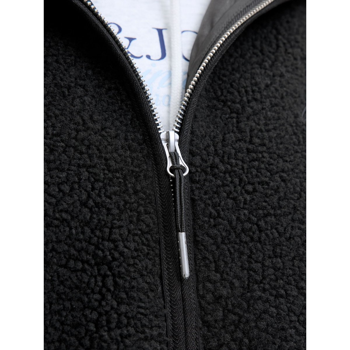 Gilet En Peluche noire - black, JACK & JONES