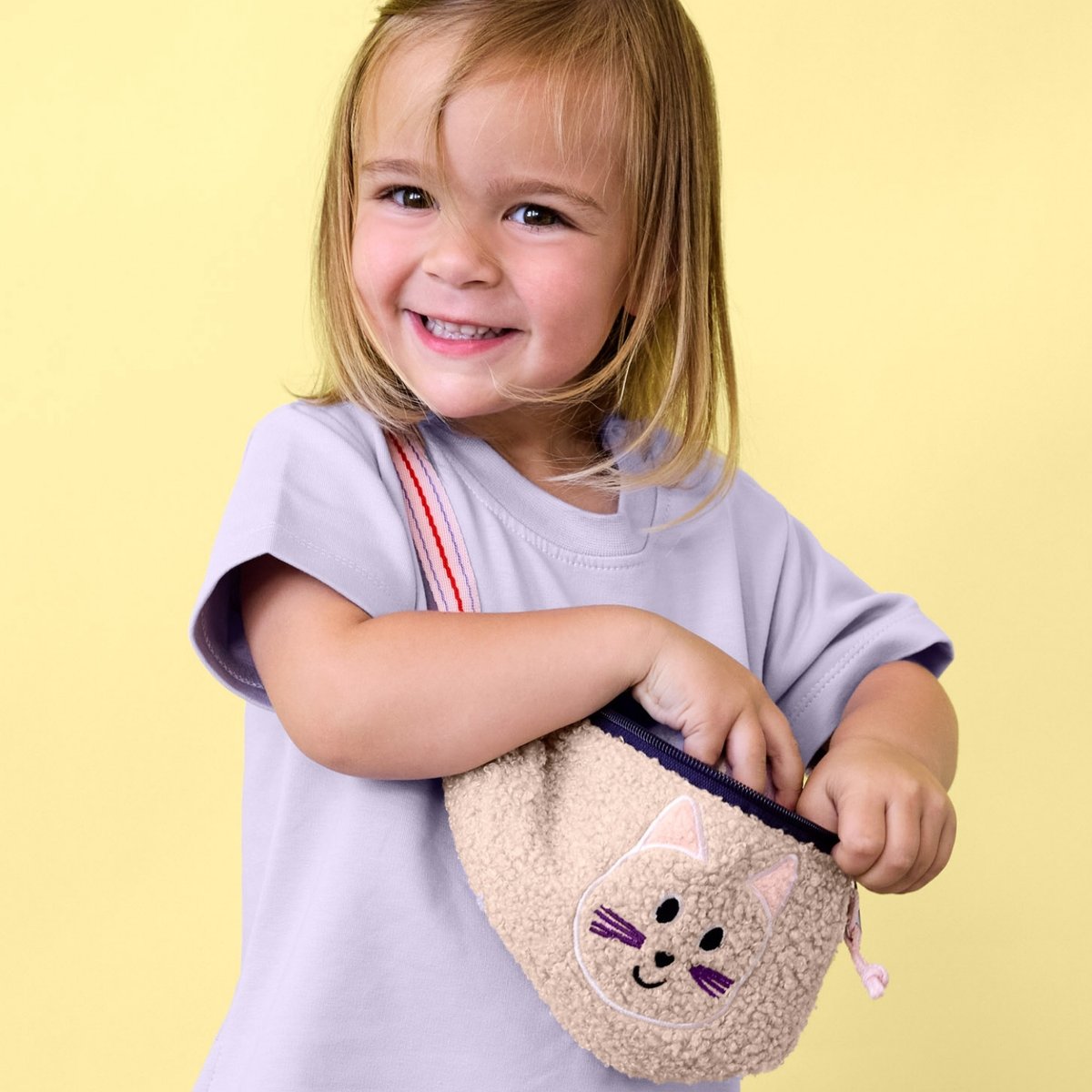 Mini sac banane beige, LASSIG