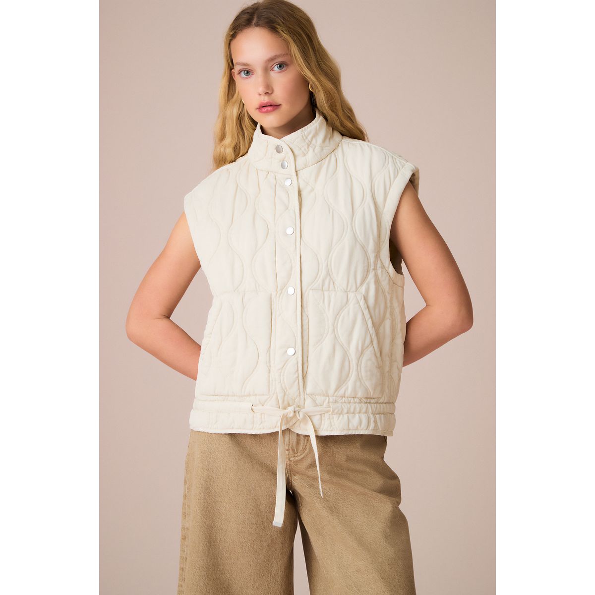 Veste matelassée écru, NEXT