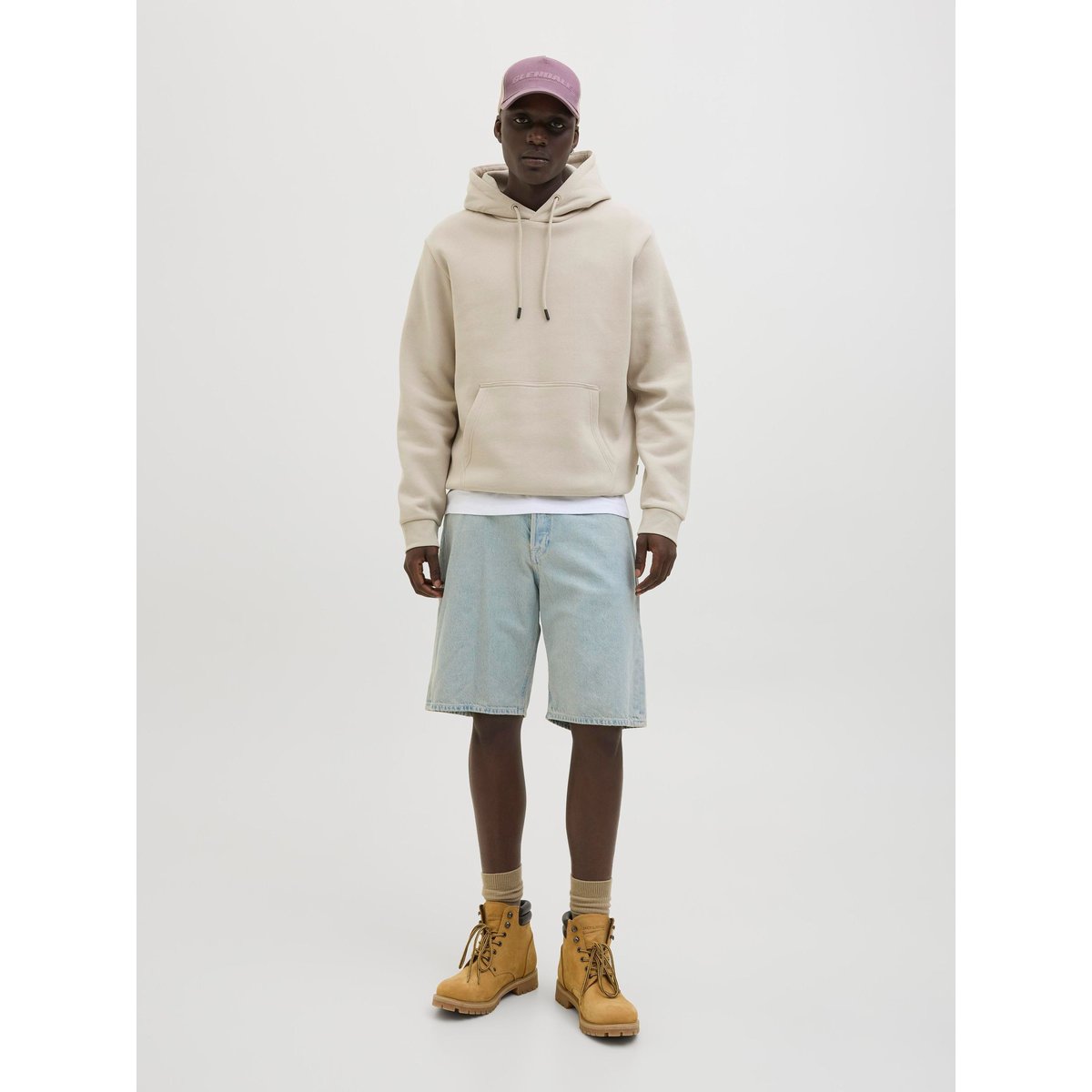 Sweat À Capuche moonbeam, JACK & JONES