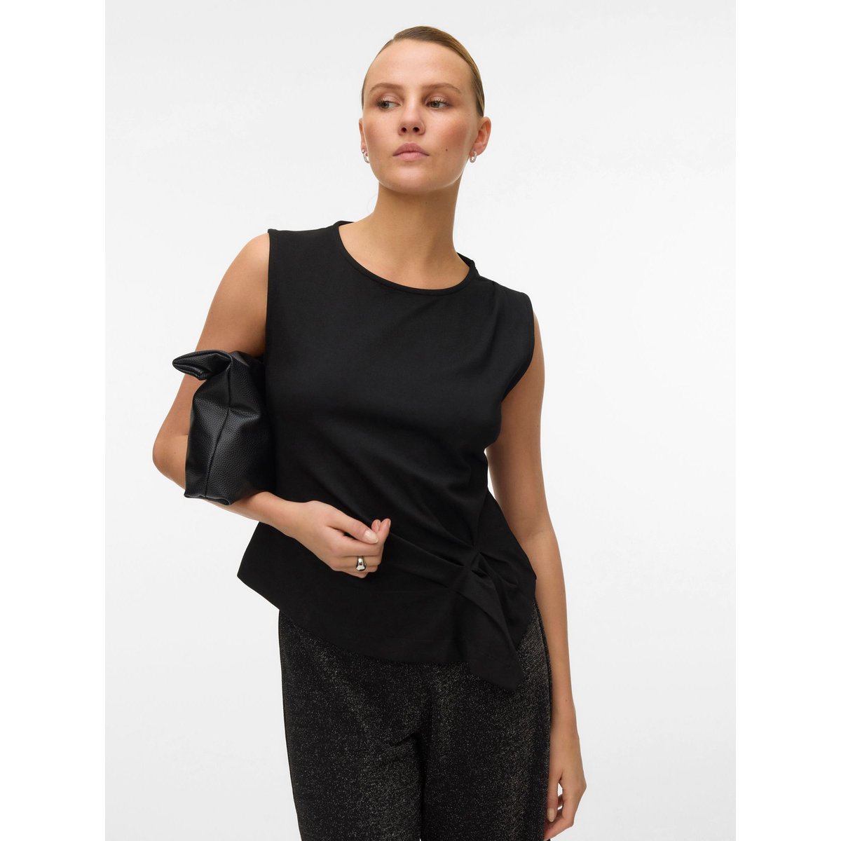 Top noire - black, VERO MODA