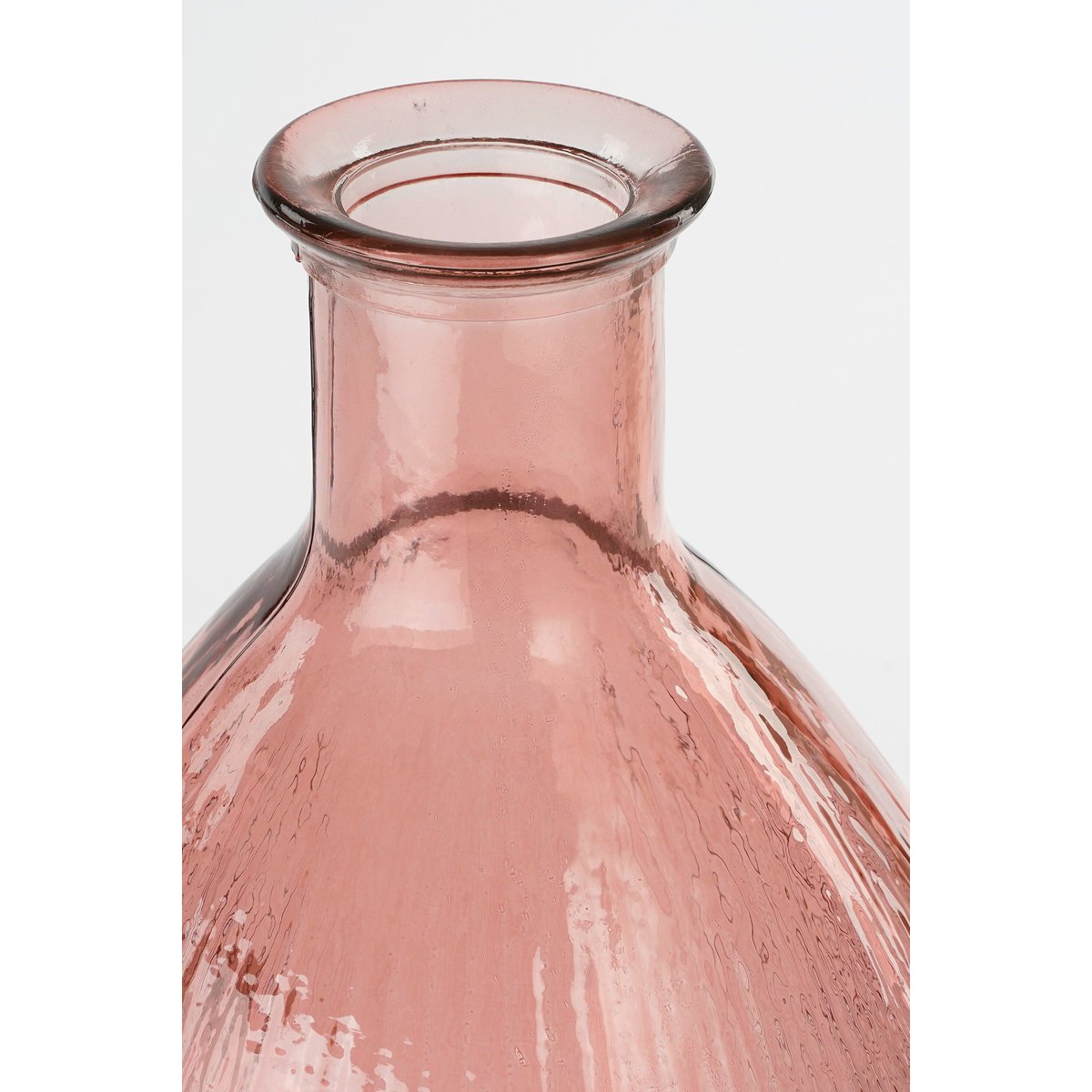 Bouteille décorative H59 cm FIRENZA rose pâle, MICA DECORATIONS