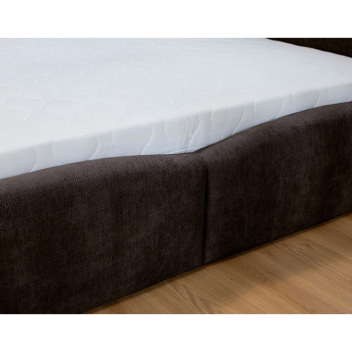Lit coffre - CARLA marron, BEST MOBILIER
