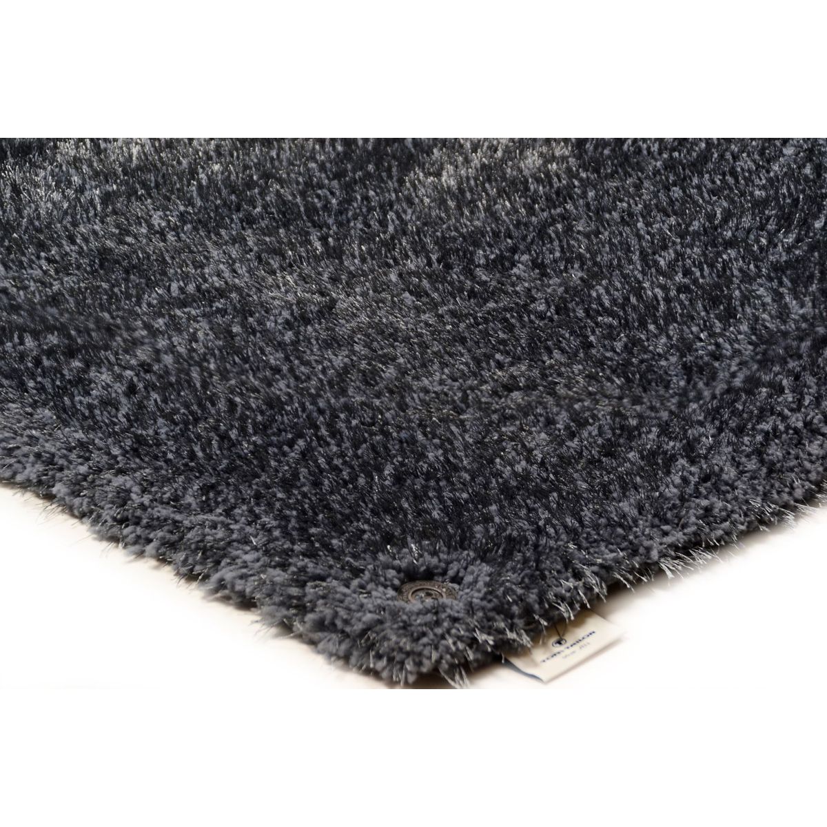 Tapis Shaggy SOFT brillant à poils longs anthracite, TOM TAILOR
