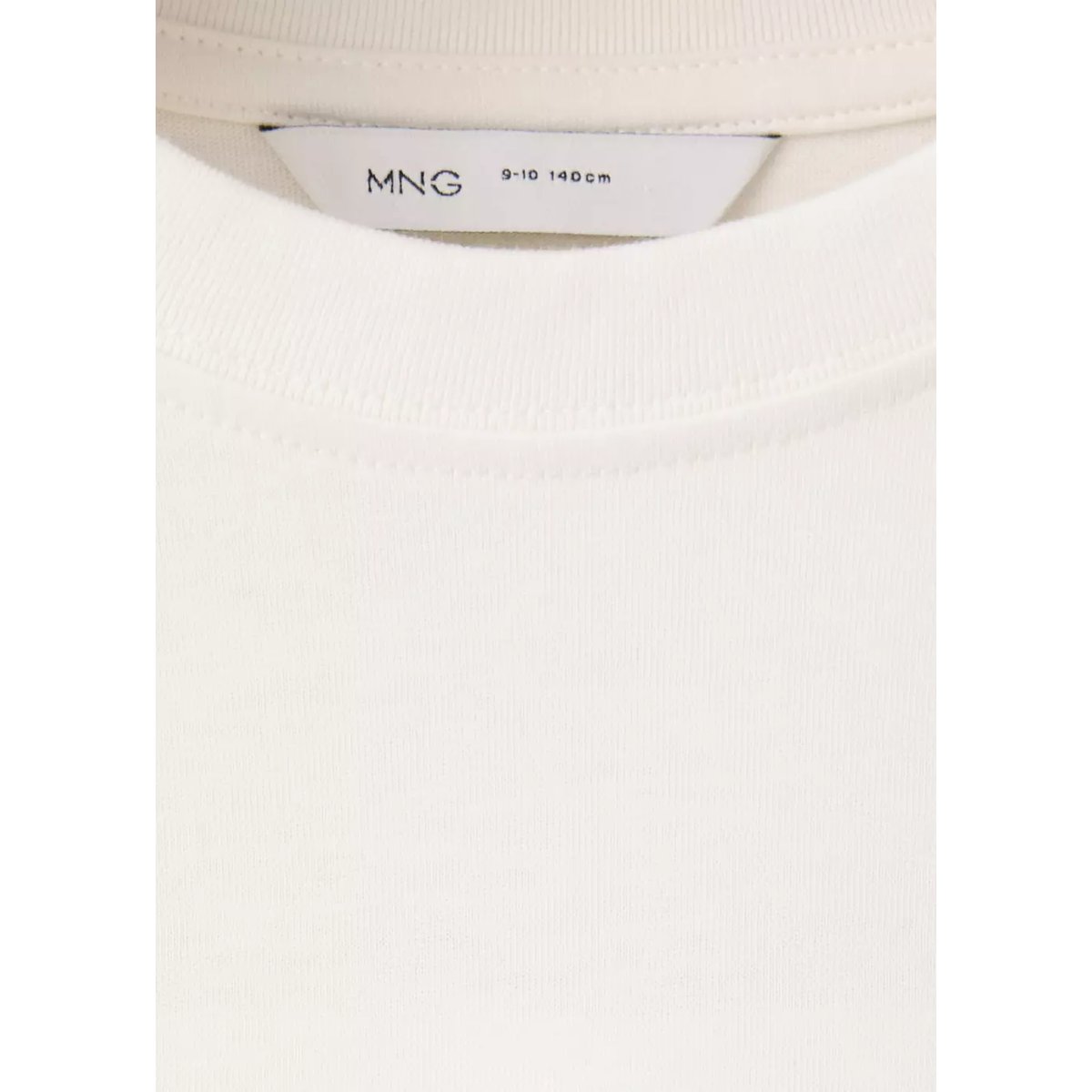 T-shirt oversize imprimé blanc cassé, MANGO KIDS
