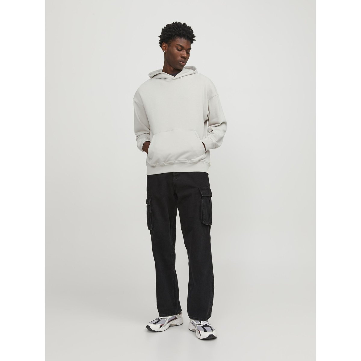 Sweat À Capuche moonbeam, JACK & JONES