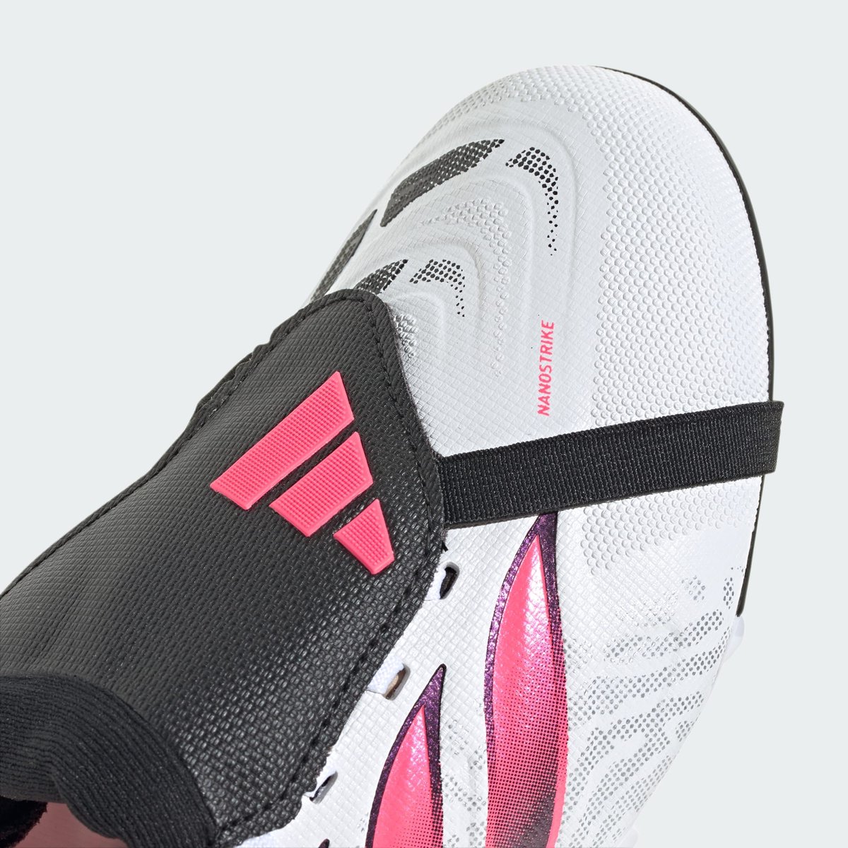 Chaussure De Football Languette Rabattue Predator League Terrain Souple Enfants cloud white / solar turbo / core black, adidas Performance