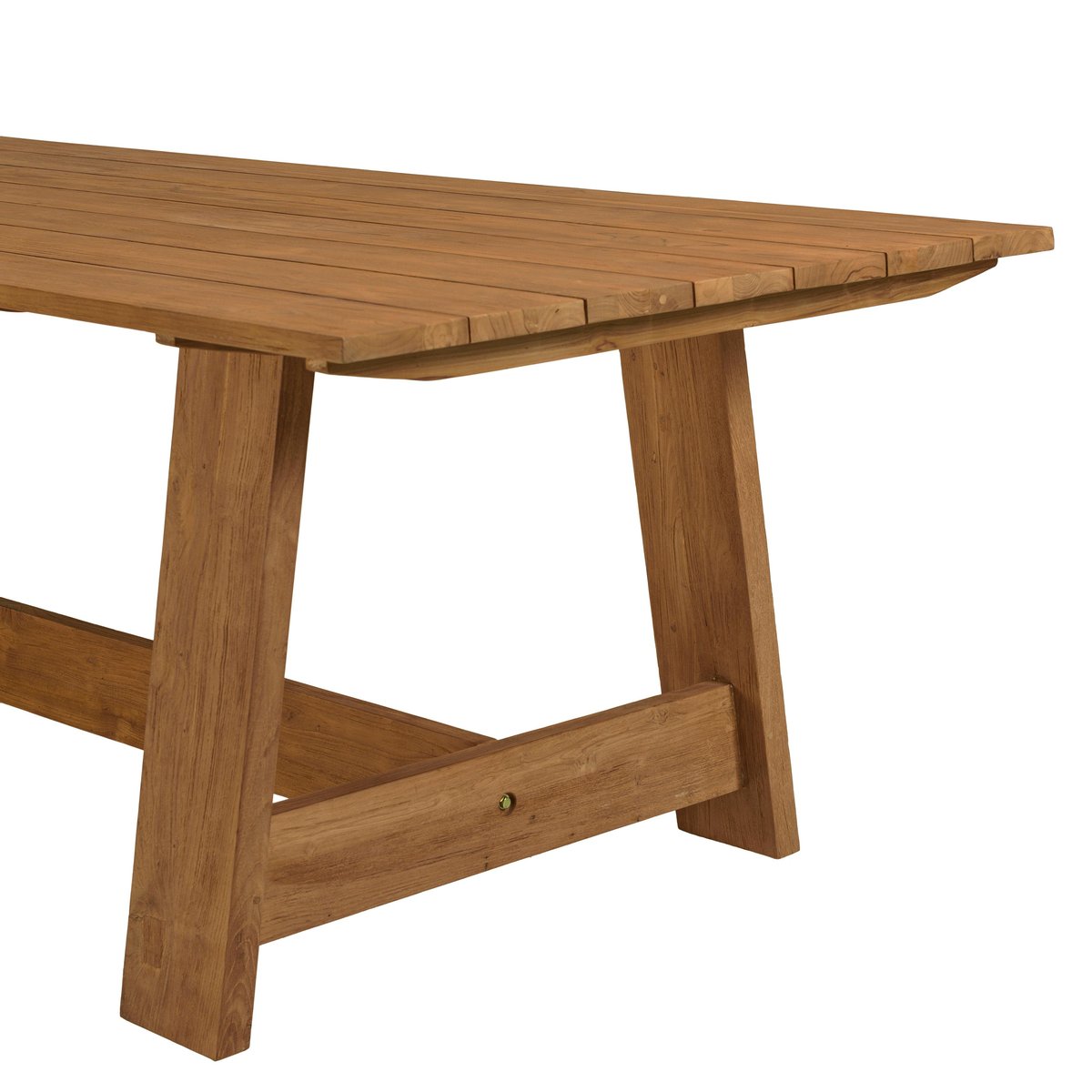 Table de jardin 250 cm en teck recyclé ORIA bois naturel, PIER IMPORT