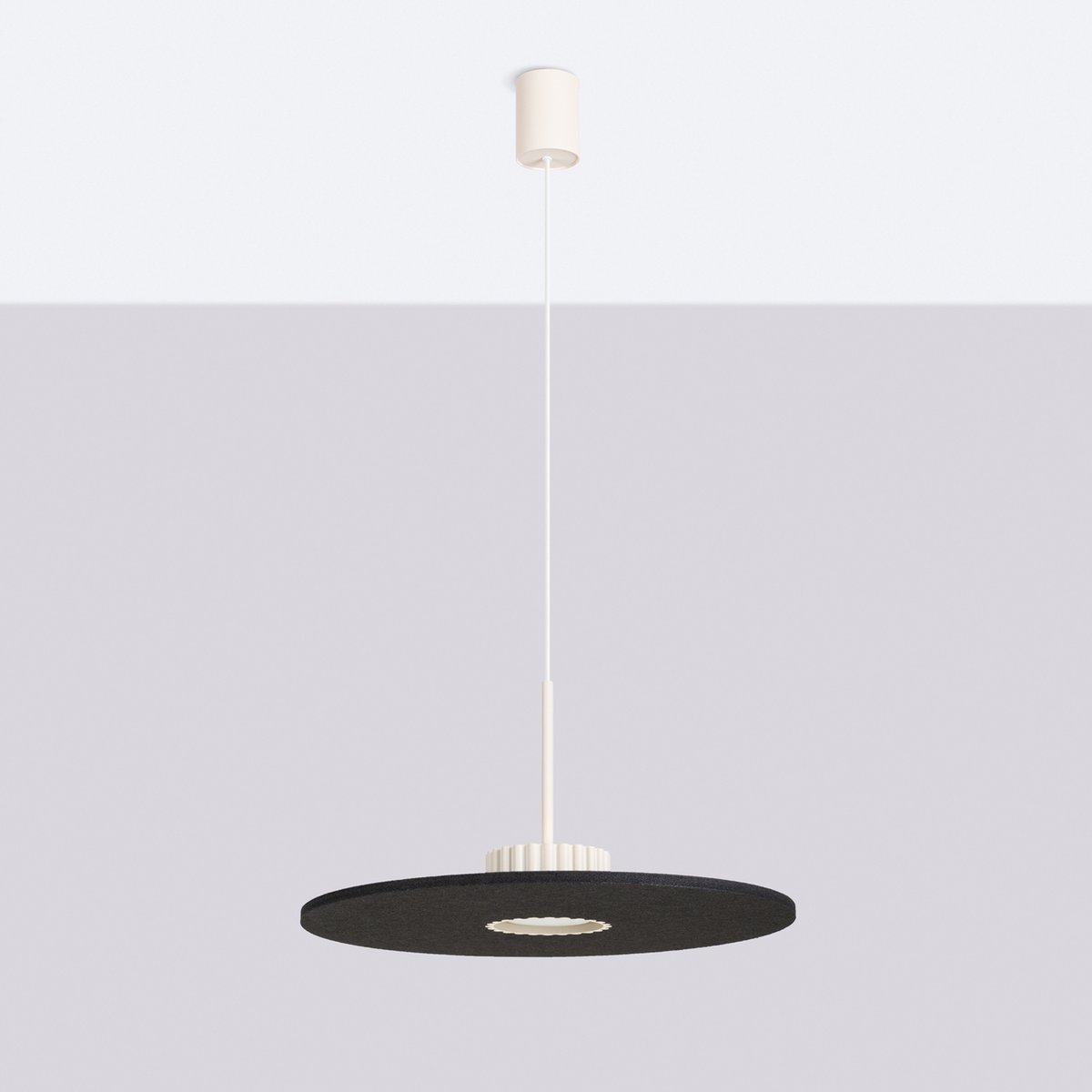 Suspension Feutre Beige Gx53 1 OVO beige, EDEN