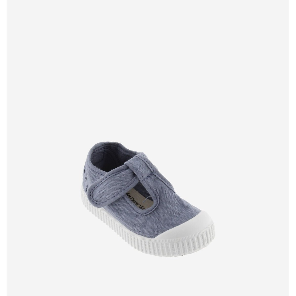 Kids Canvas Touch 'n' Close Trainers blue, VICTORIA