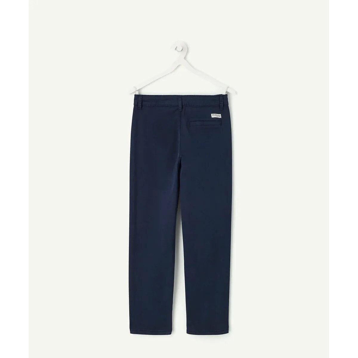 Pantalon forme chino bleu marine, TAPE A L'OEIL