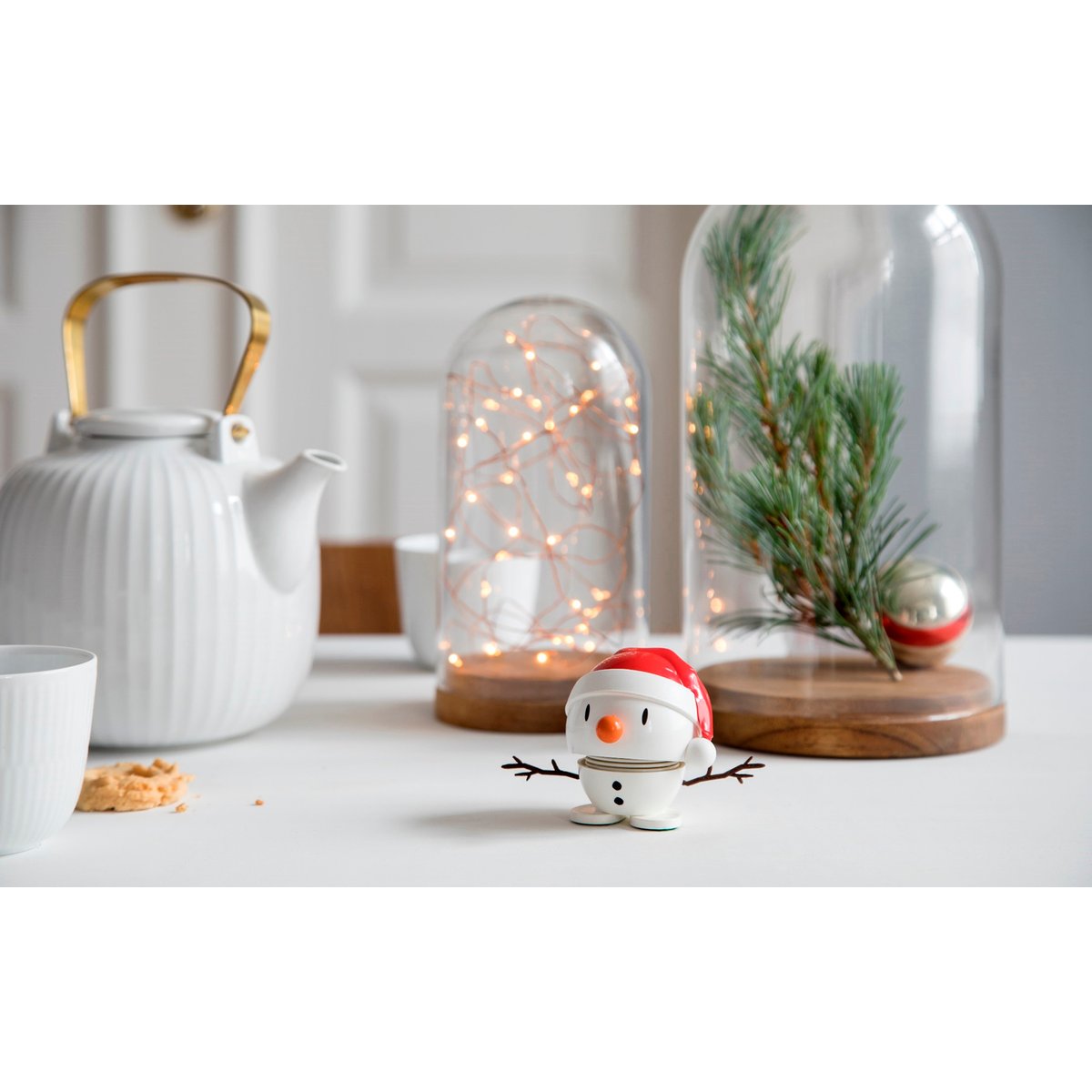 Hoptimist SANTA BONHOMME DE NEIGE blanc, HOPTIMIST