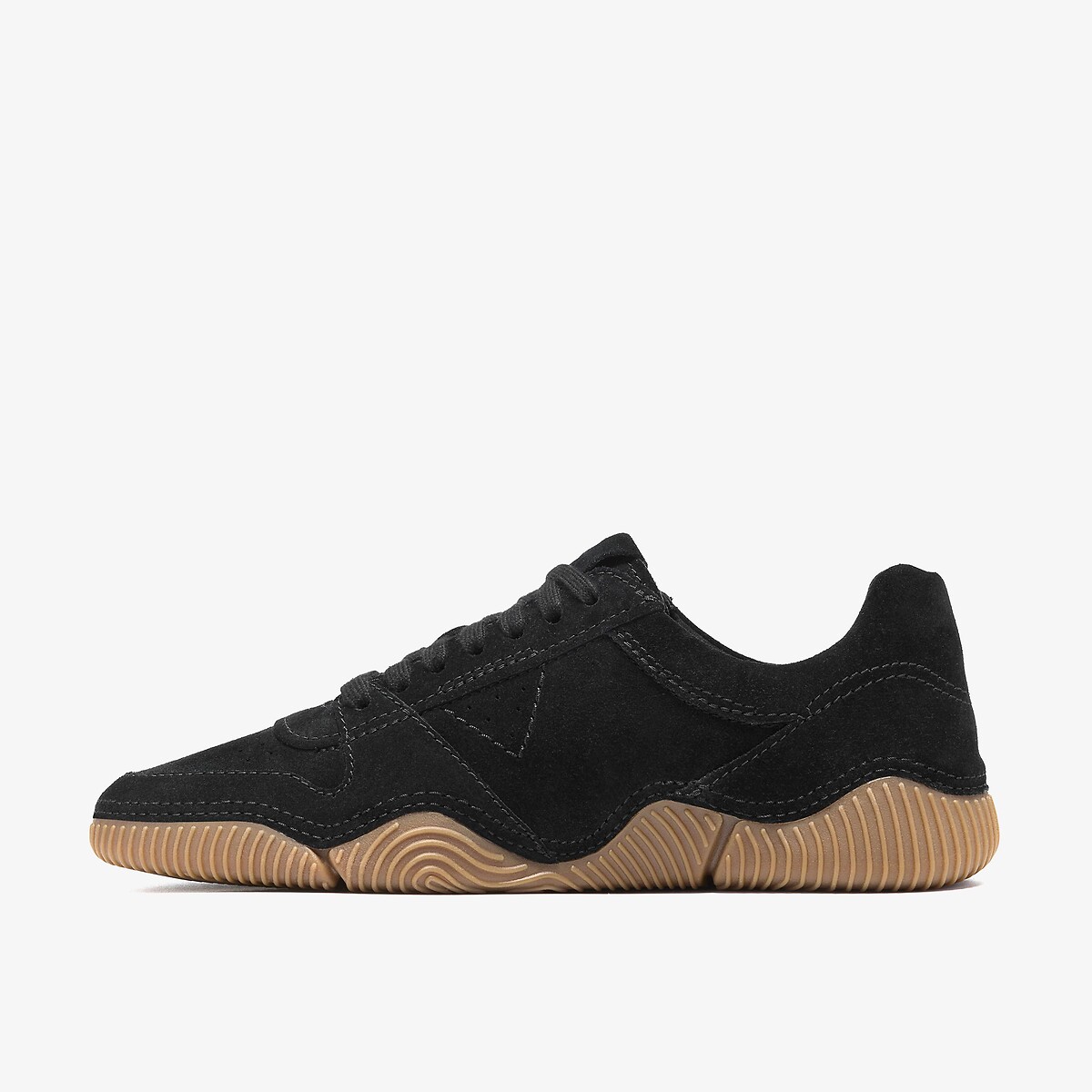 Baskets en cuir suède, SHARPHAM LACE noir, CLARKS