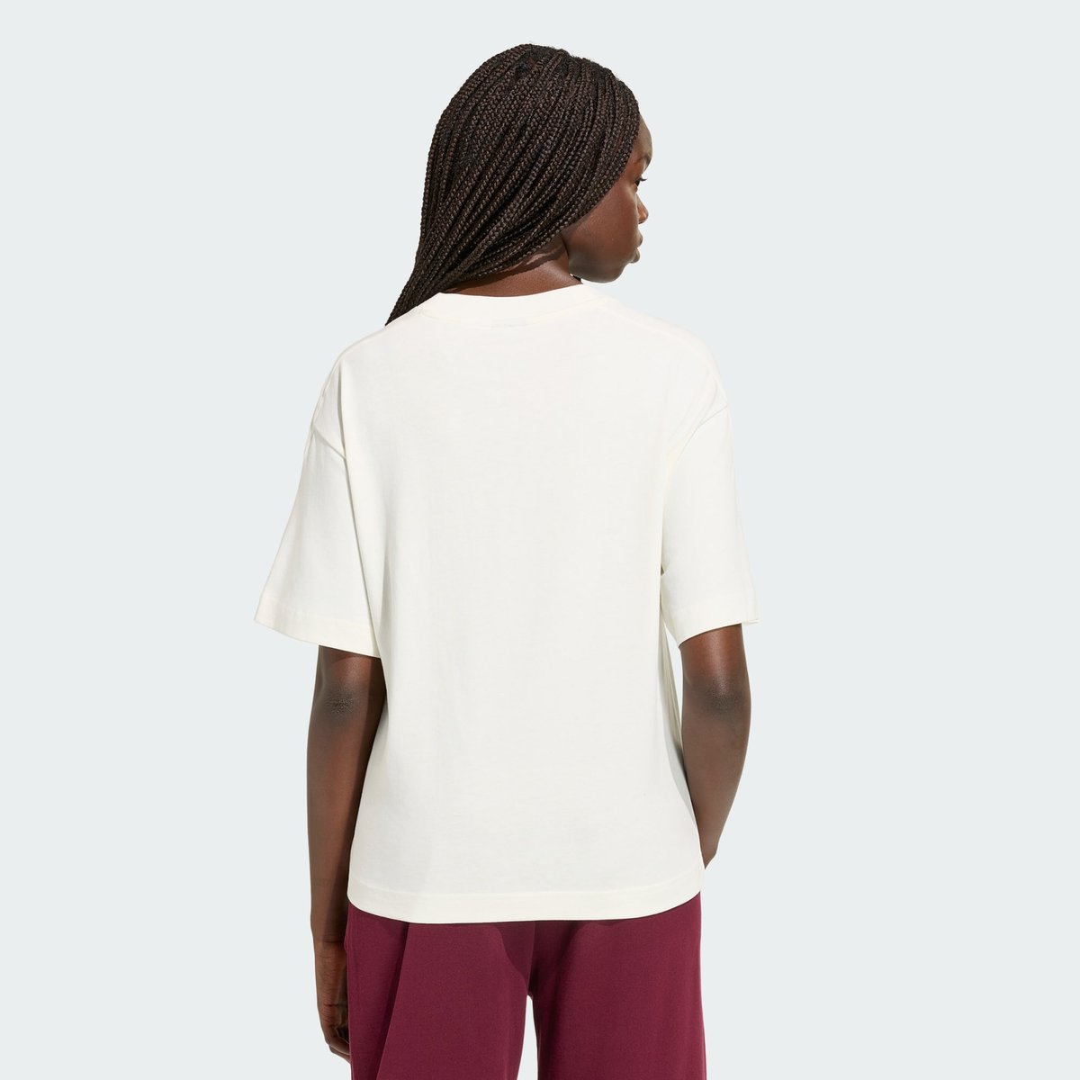 T-Shirt Petit Logo Adidas Kit T-Shirt Petit Logo Adidas Kit off white, ADIDAS SPORTSWEAR