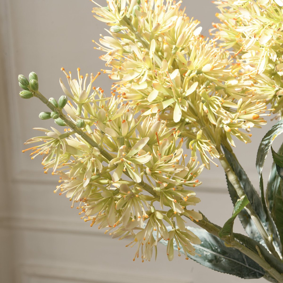 Tige d'allium artificielle H78 LES ESSENTIELS blanc, SIA