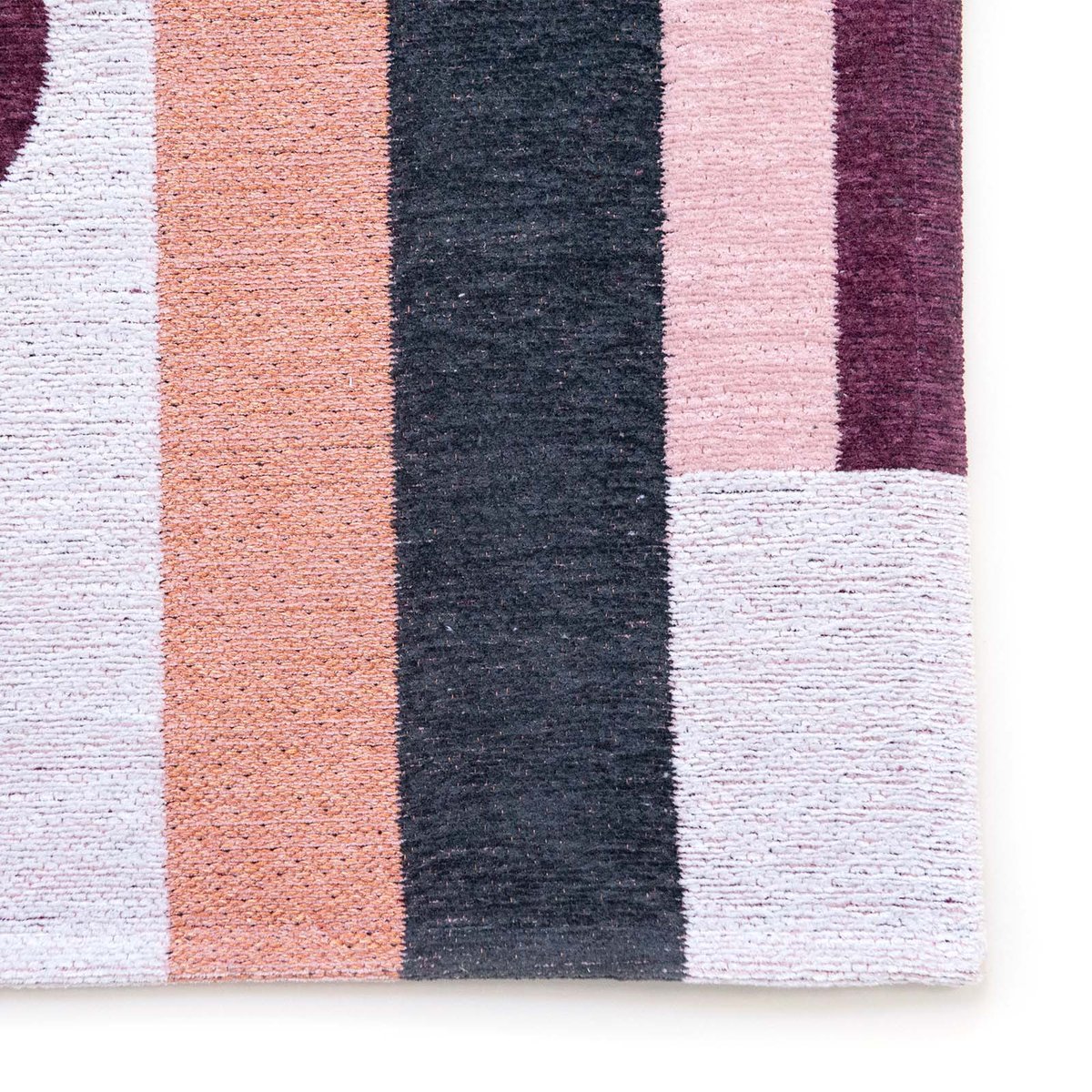 Tapis intérieur/extérieur tissé plat PINK ROCK rose, NOVATREND