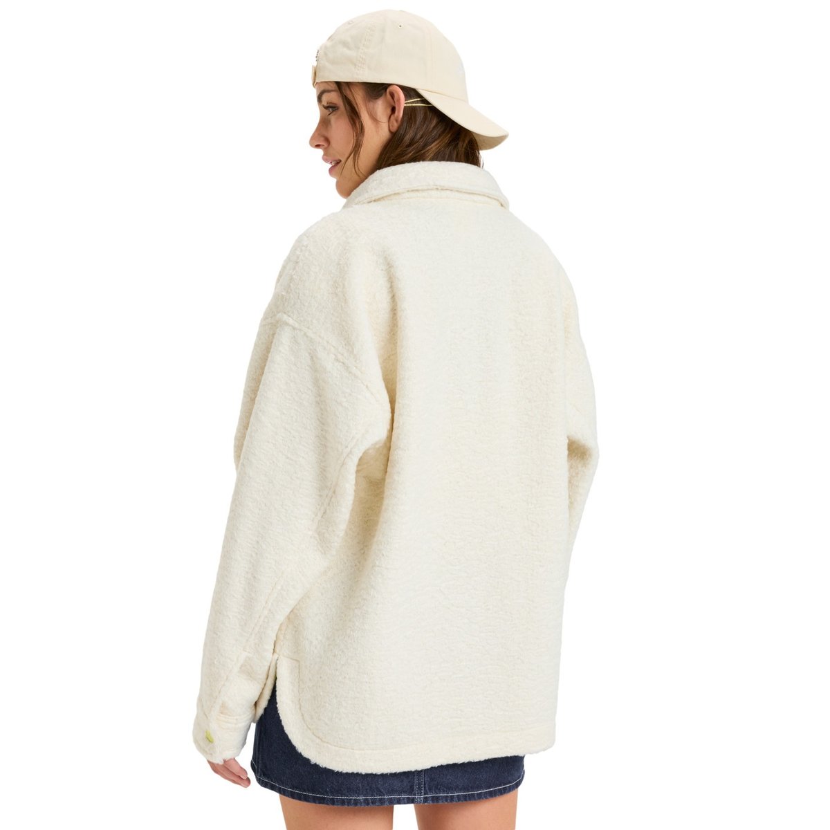 Veste chemise POLAR SHACKET. blanc whisper white, ROXY