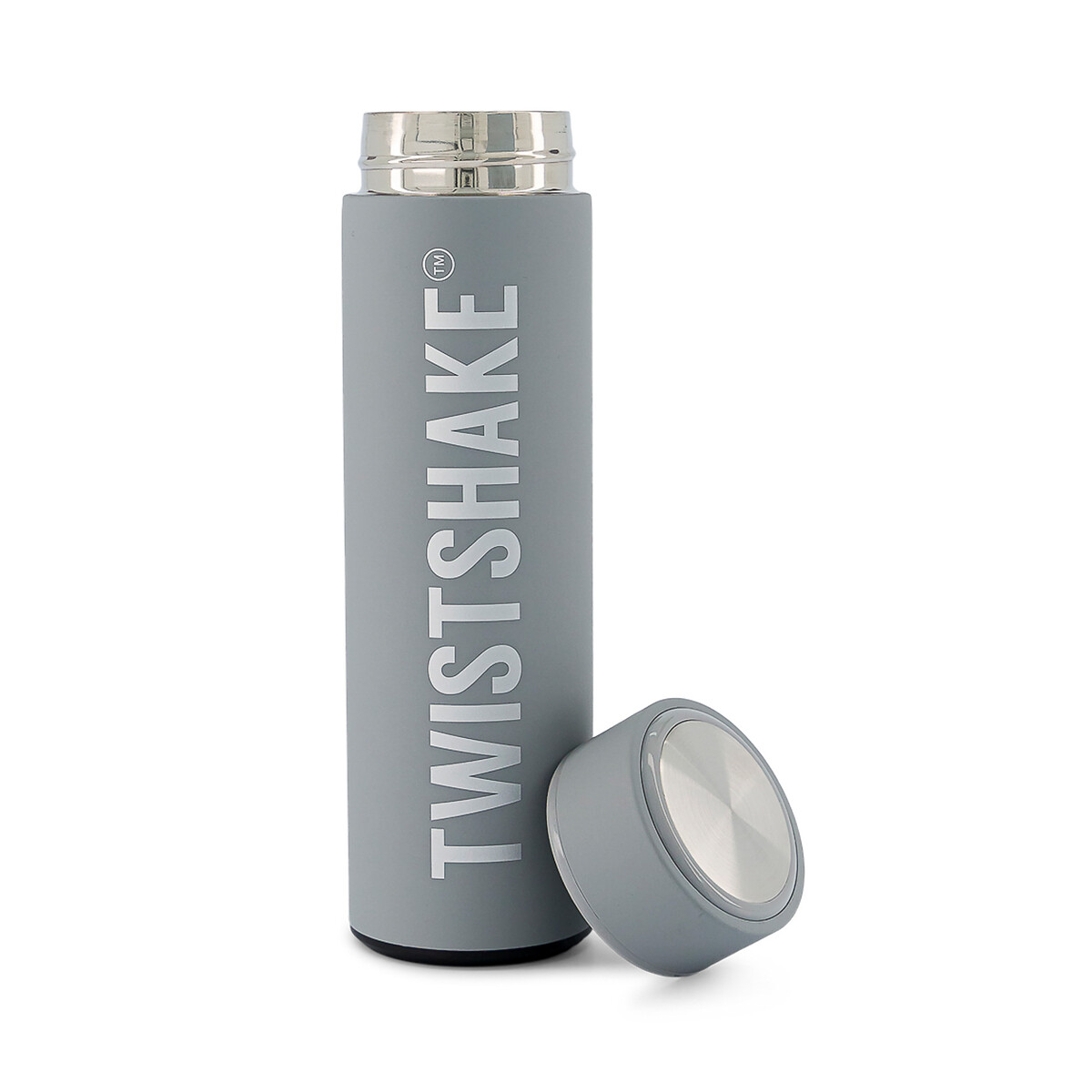 Termo de Líquidos Twistshake Hot or Cold 420ml cinzento, TWISTSHAKE