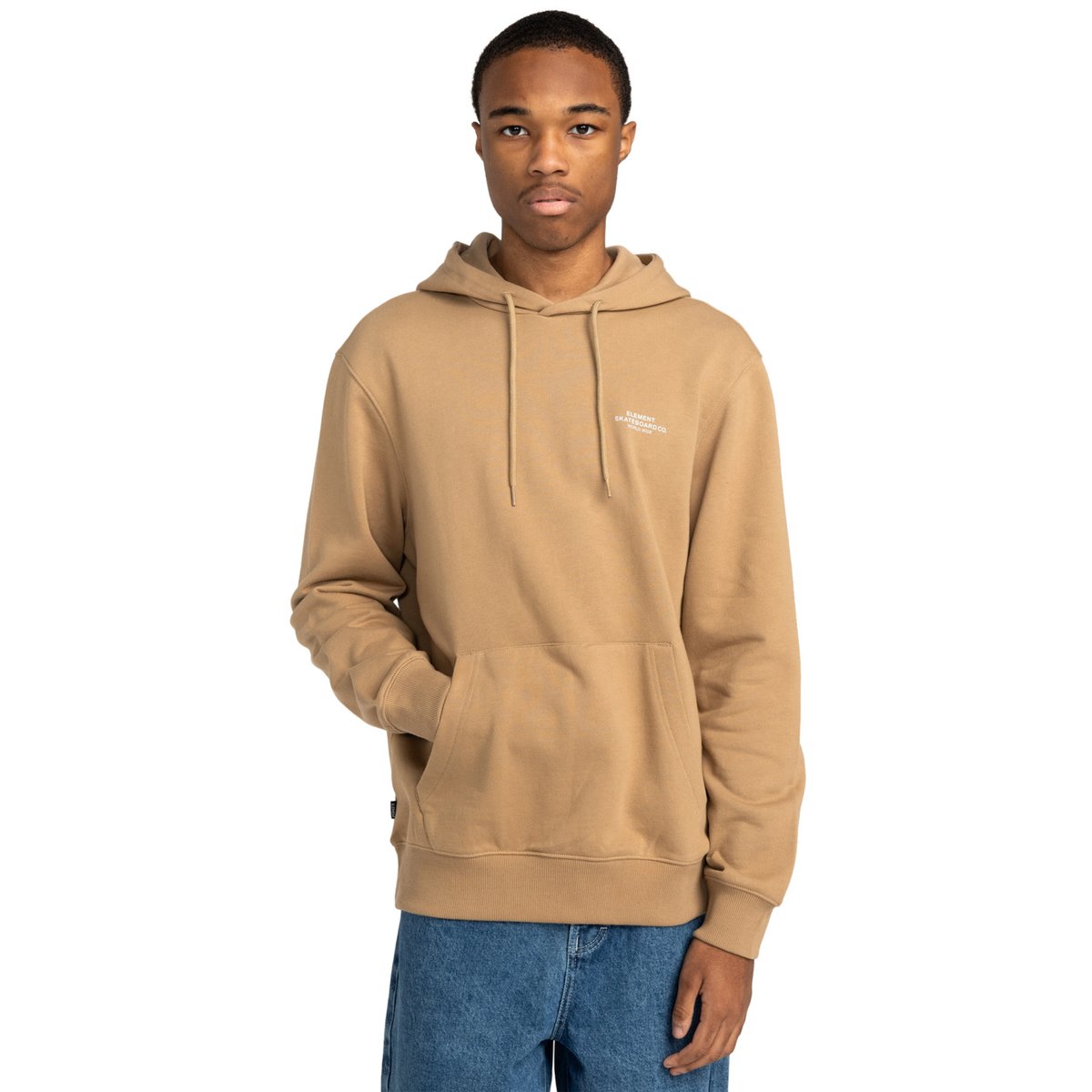 Sweat à capuche SKATEBOARD CO vert khaki, ELEMENT