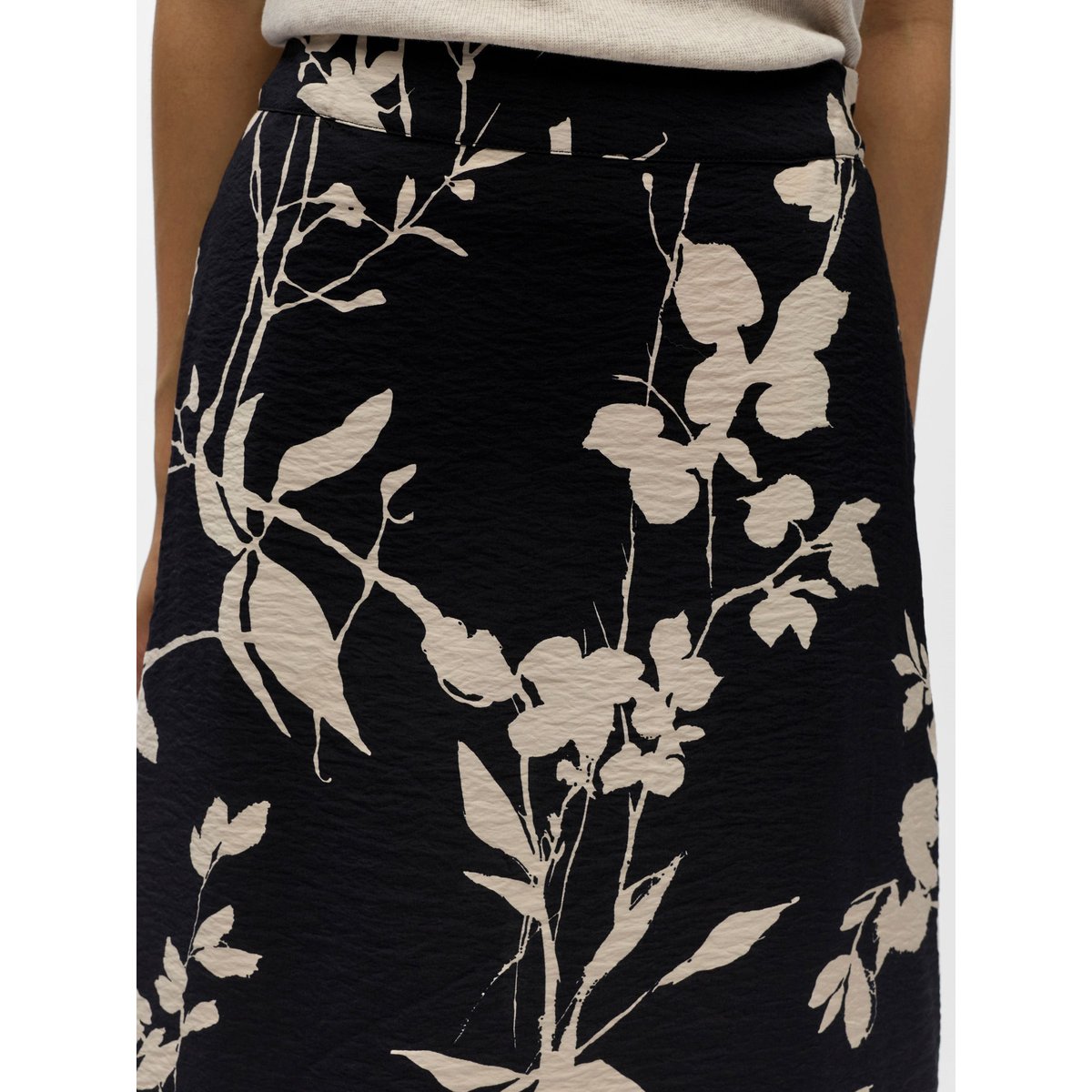 Jupe Mi-Longue noir - black 15, OBJECT