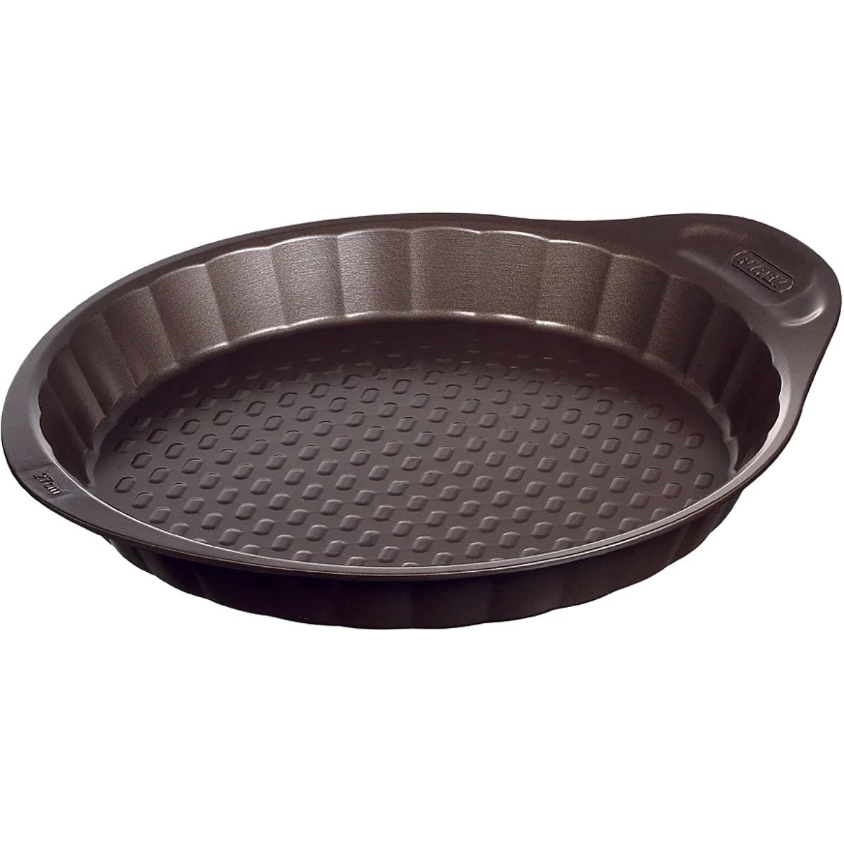 Moule à tarte métal diam 30 cm Asimetria marron, PYREX