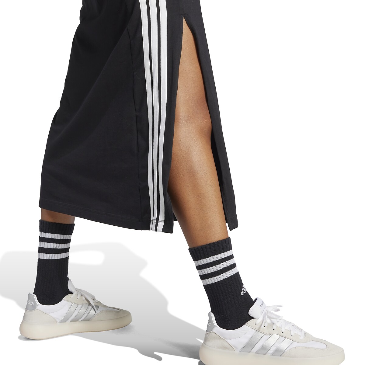 Robe longue Essentials 3-Stripes noir, ADIDAS SPORTSWEAR