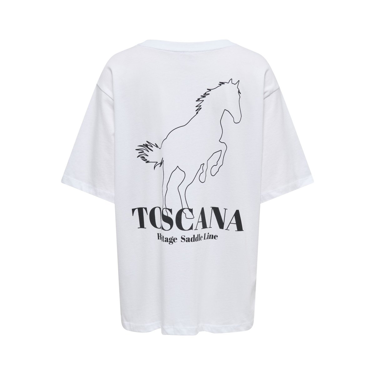 T-Shirt bright white, ONLY