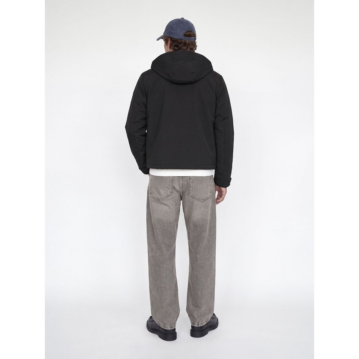 Parka com capuz de comprimento médio, CLARKE & CLARKE preto , JACK & JONES