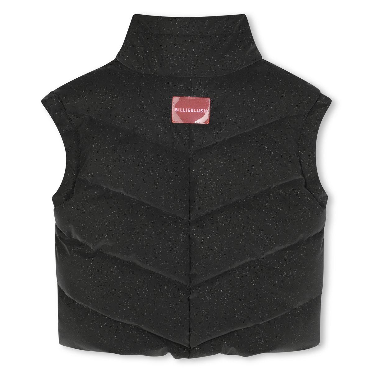 Veste en duvet sans manches pailletée dark grey, BILLIEBLUSH
