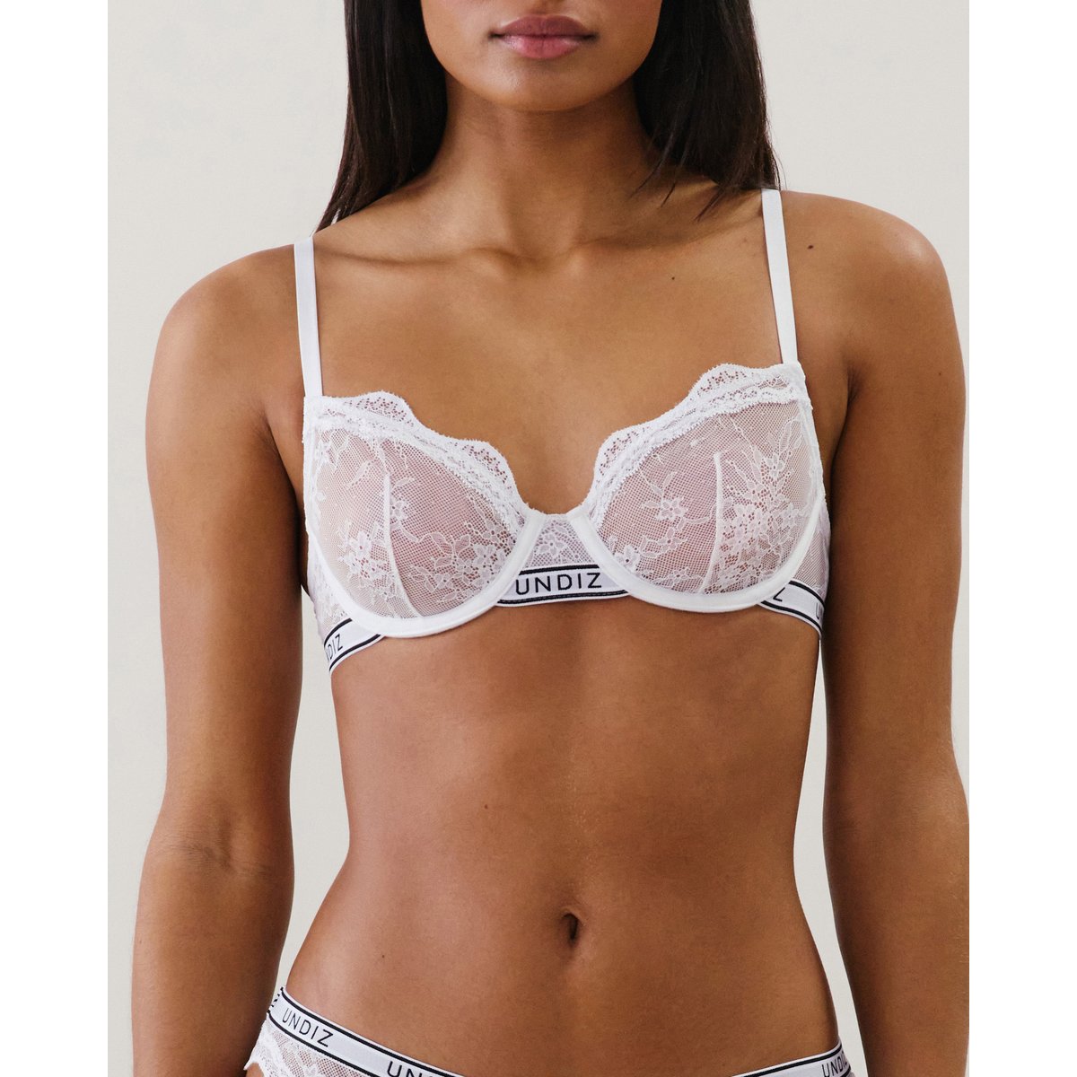 Soutien-gorge corbeille en dentelle LOVESPELLIZ blanc, UNDIZ