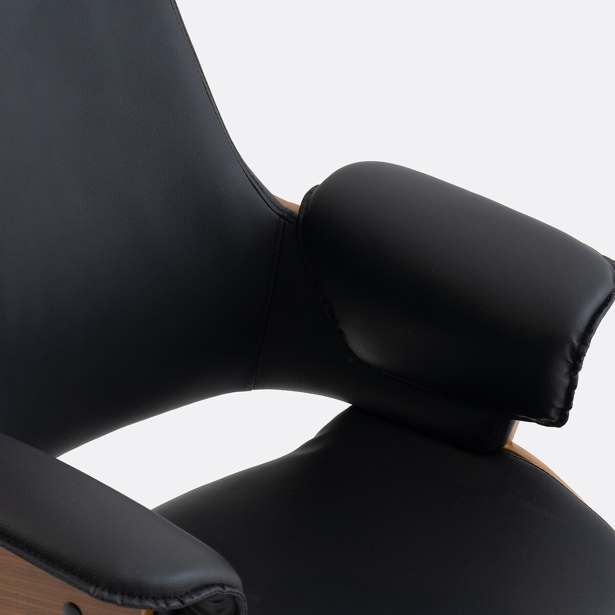 Silla de oficina con ruedas, SERION negro, LA REDOUTE INTERIEURS