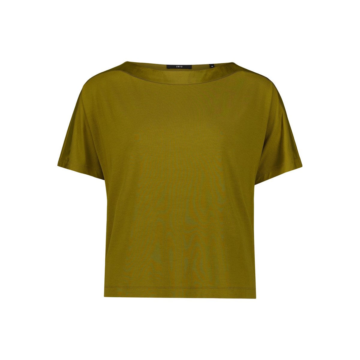 T-shirt à manches courtes à encolure bateau fir green, ZERO
