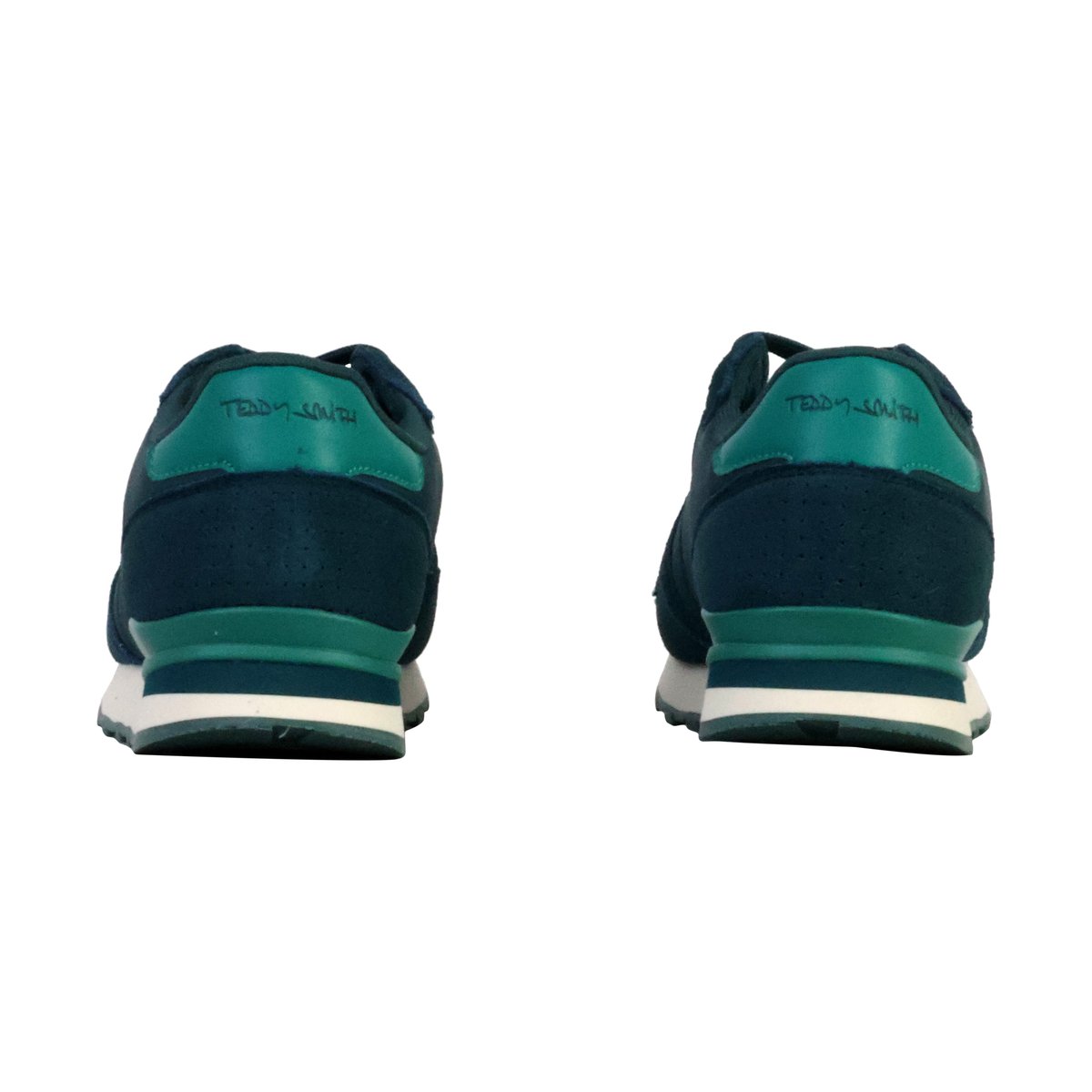 Basket Cuir Teddy Smith vert, TEDDY SMITH