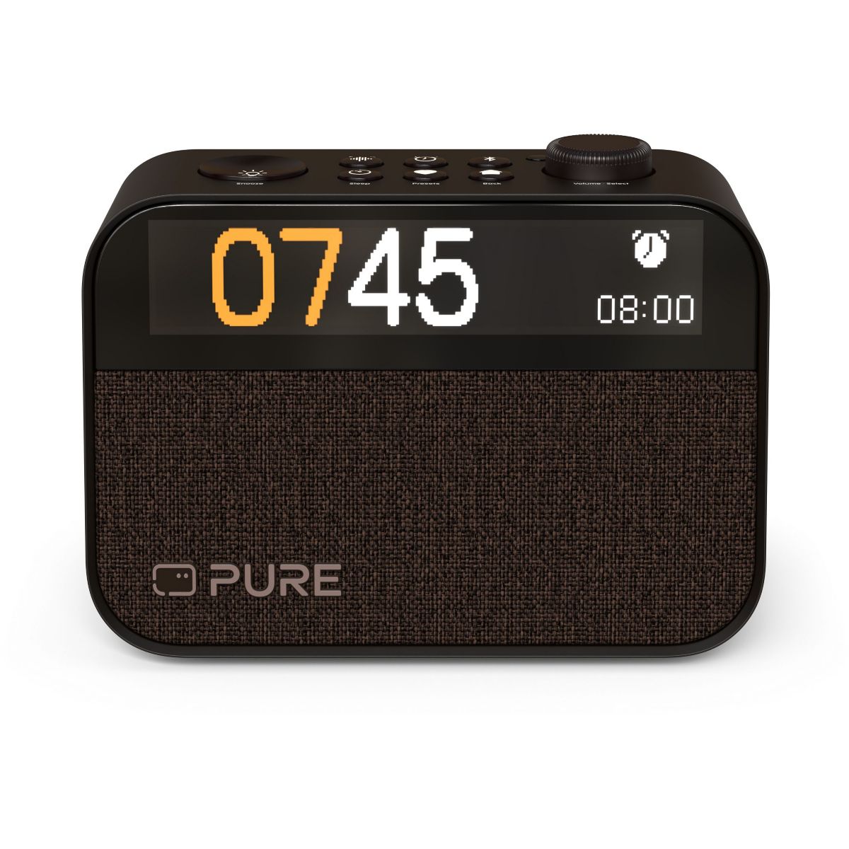 Radio DAB Moment Coffee Black couleur unique, PURE