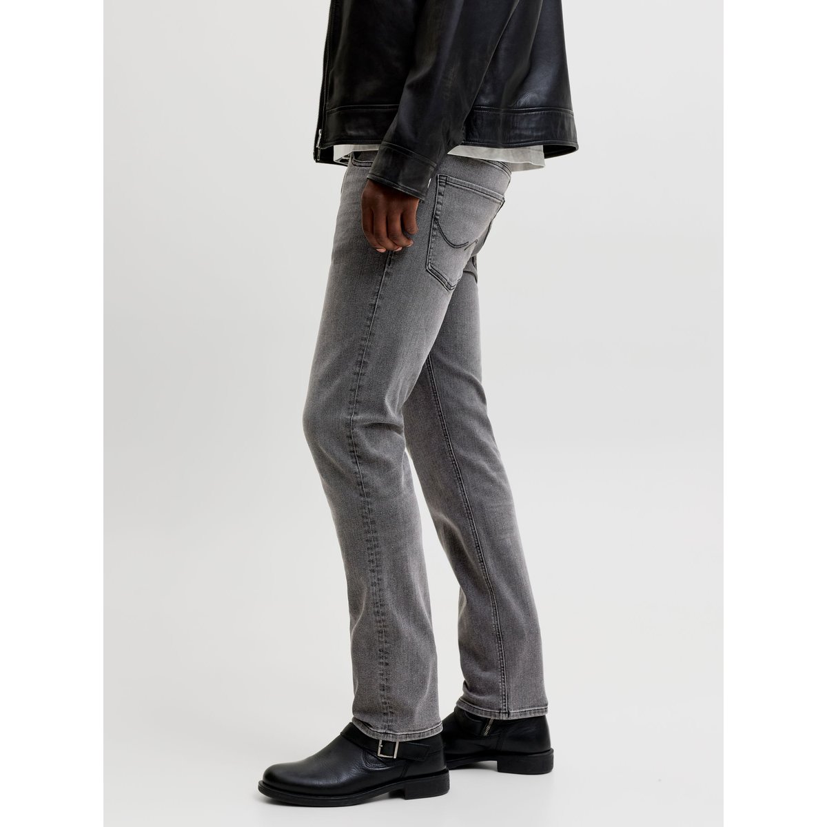 Coupe Regular black denim, JACK & JONES