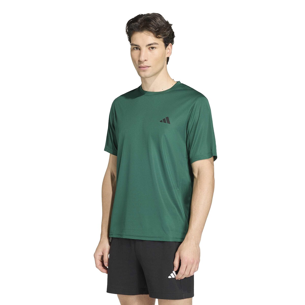 Kurzarm-Trainingsshirt WORKOUT ESSENTIALS grün, adidas Performance