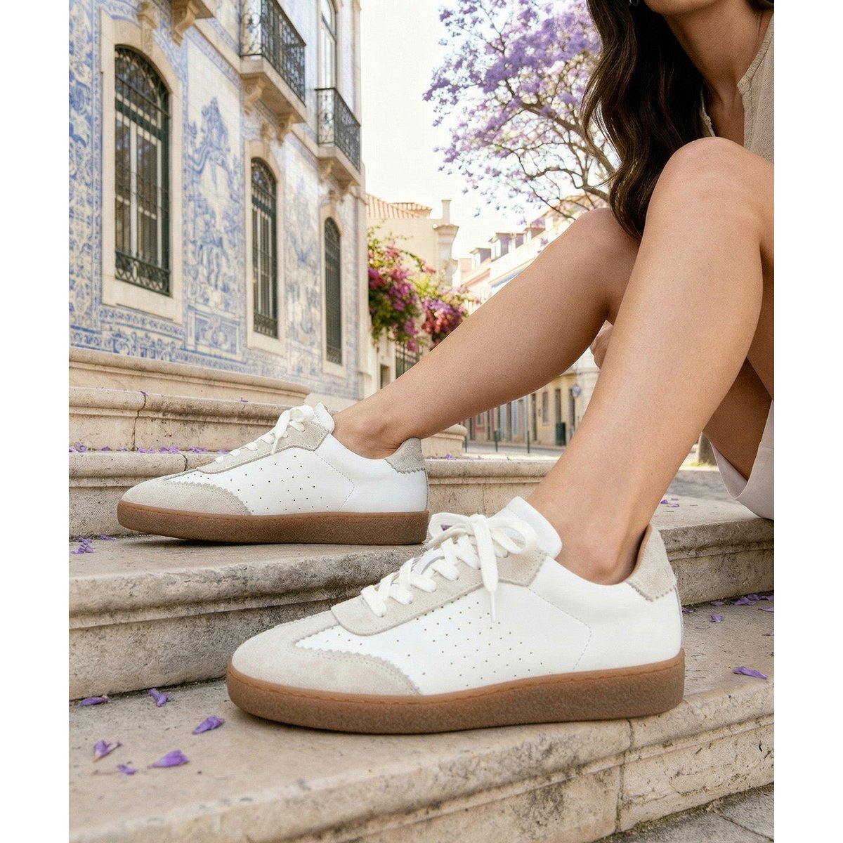 Sneakers JANE blanc, FINSBURY