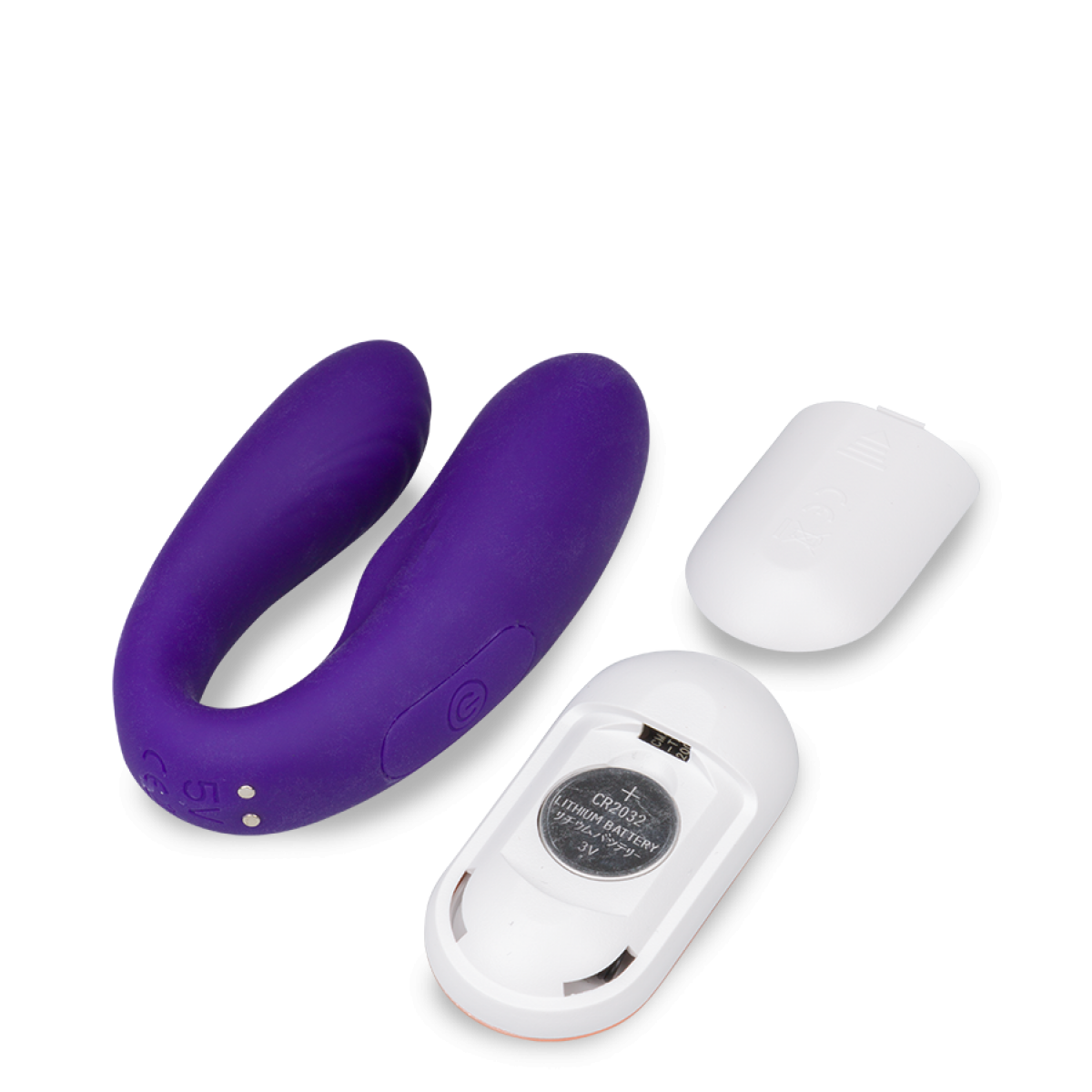 Vibromasseur puissant de couple télécommandé Arrow violet foncé, LOVE AND VIBES
