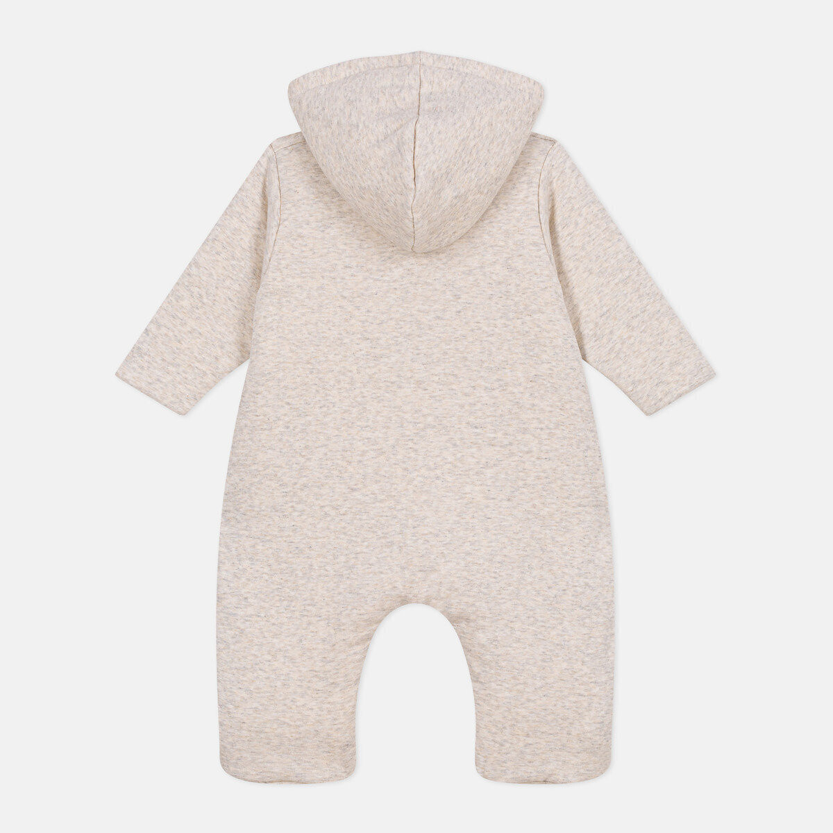 Combinaison ouatinée, à capuche et pieds beige, PETIT BATEAU