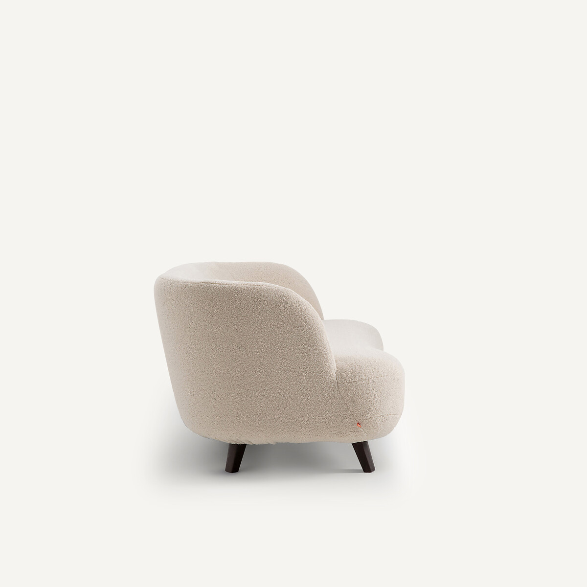 Canapé XS polyester, en bouclette, ROSEBURY craie, EMMANUEL GALLINA X AM.PM