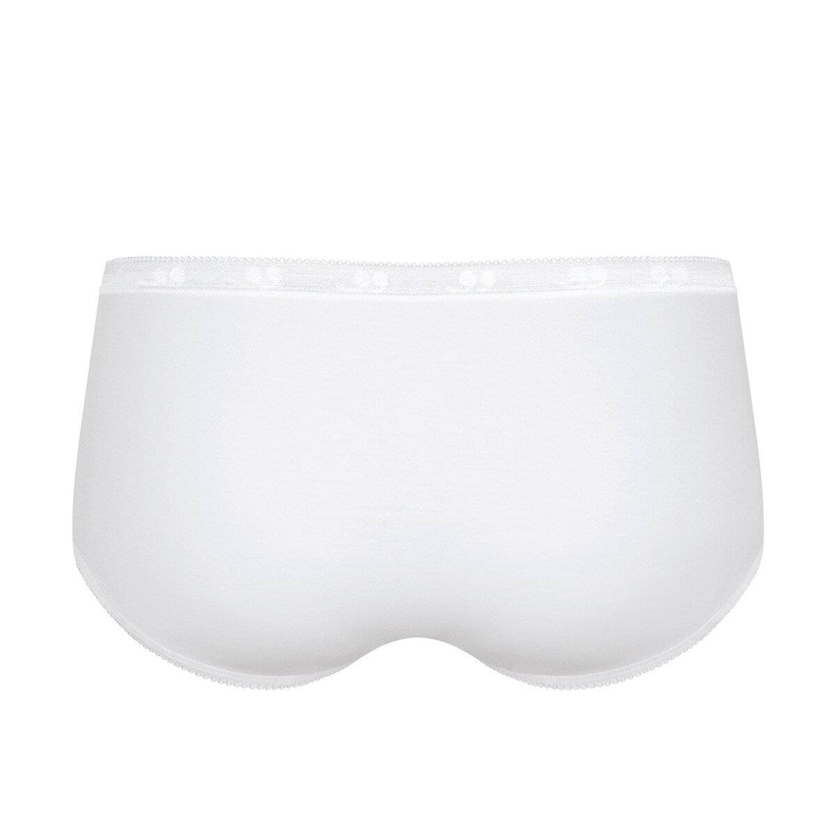 Set van 6 midi slips Basic wit, SLOGGI