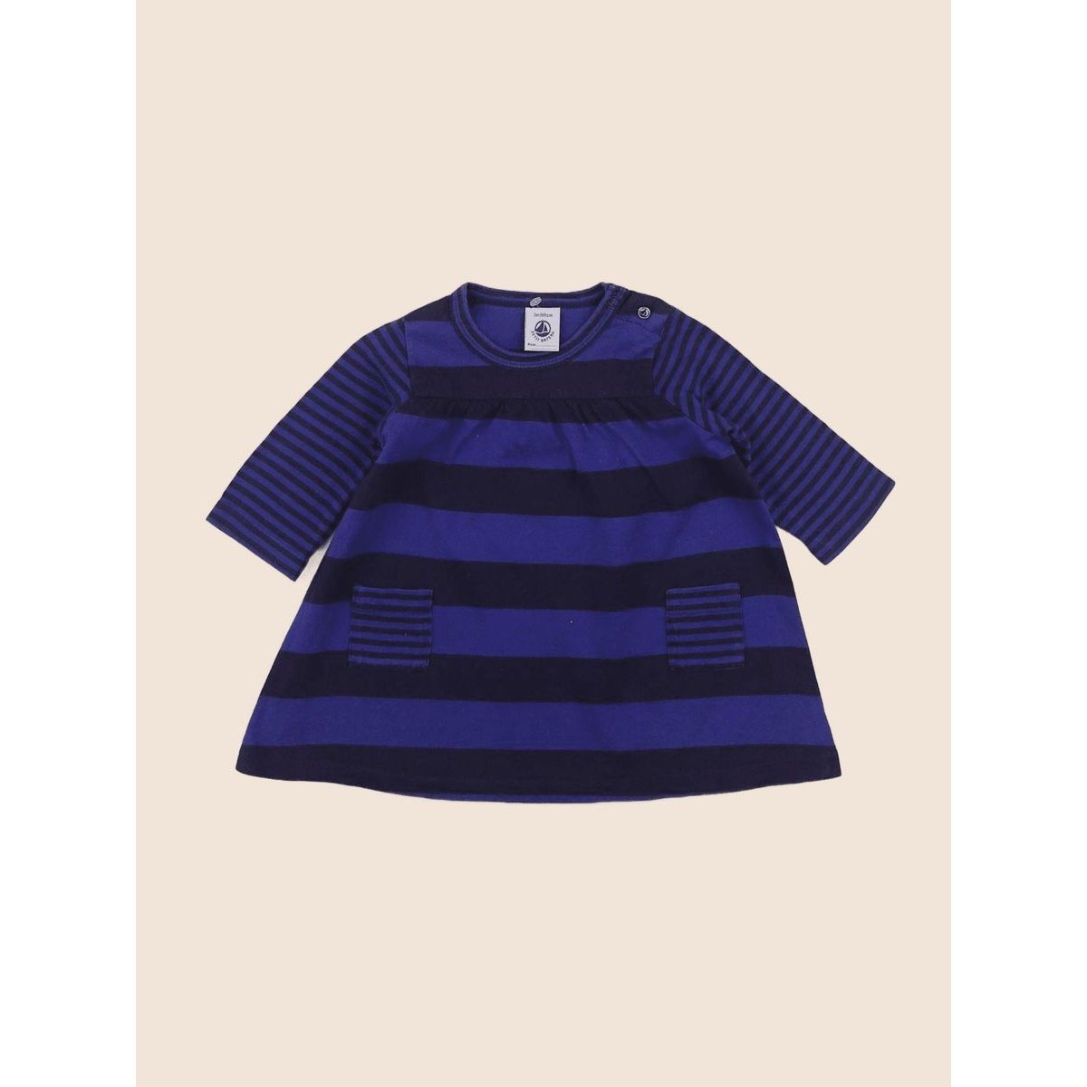Robe - Etat satisfaisant bleu, PETIT BATEAU