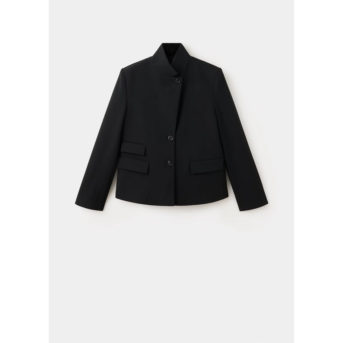 Veste lea noir, MANGO