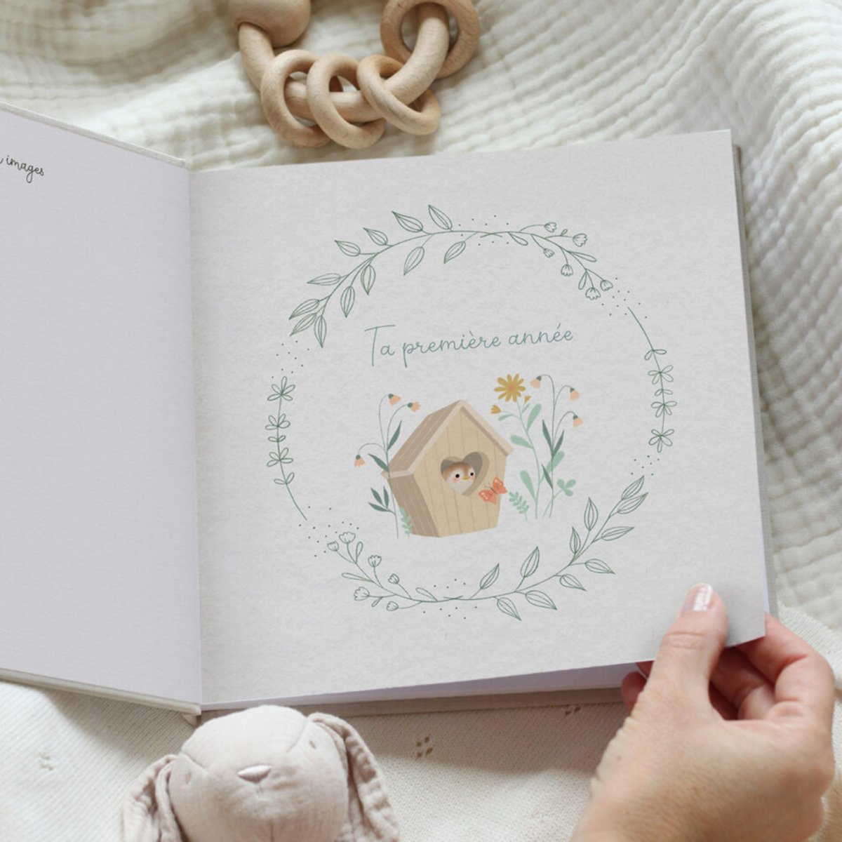 Livre Souvenirs de ton enfance beige, ZÜ