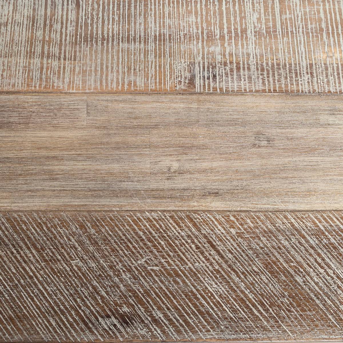Table à manger extensible en bois d'acacia BANILA beige, ATMOSPHERA