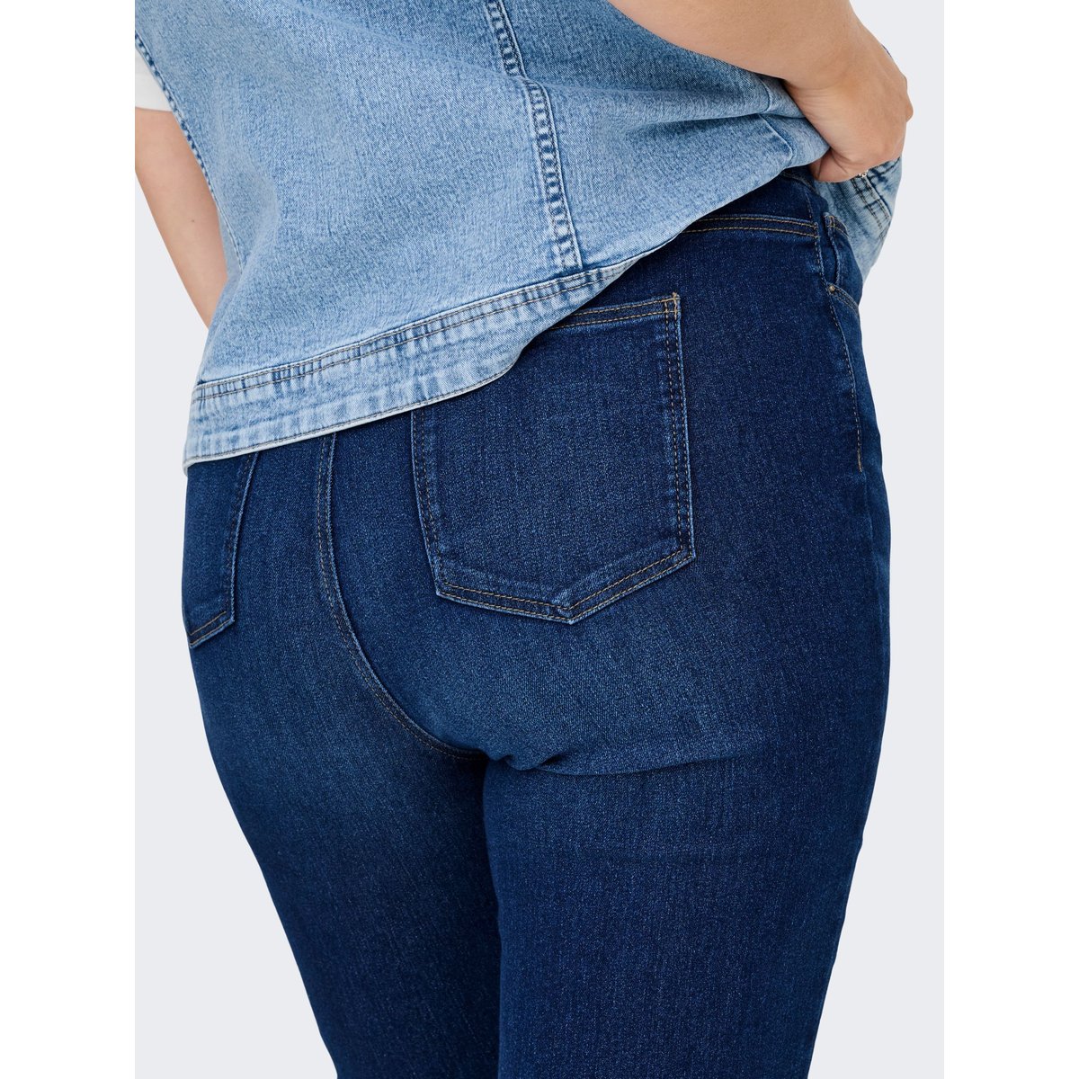 Jean Slim dark blue denim, ONLY CARMAKOMA