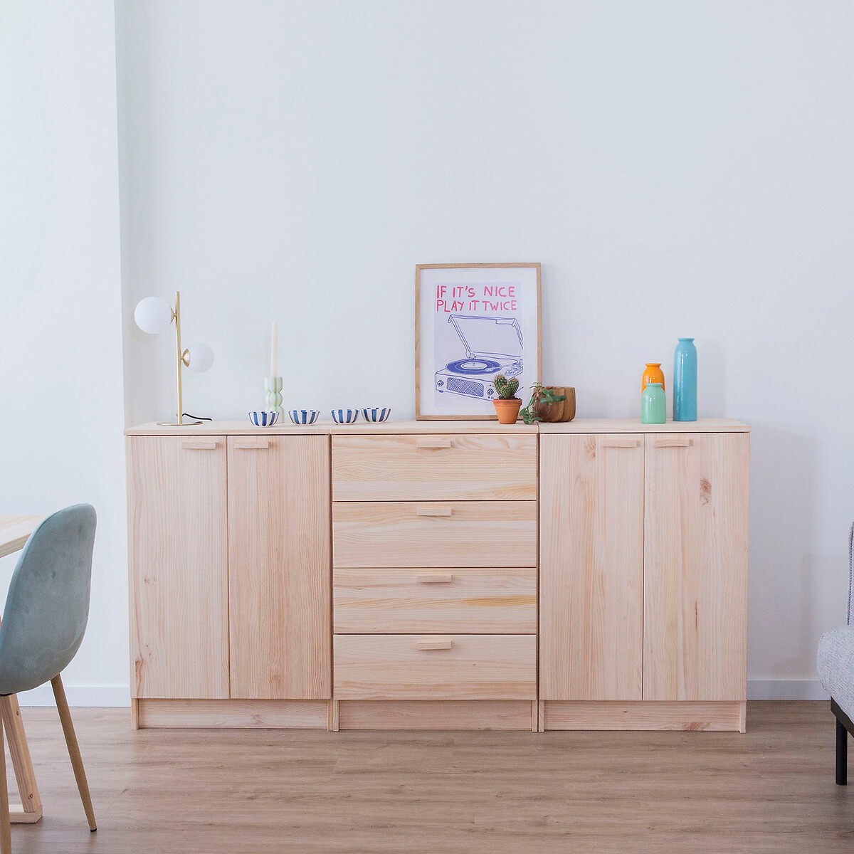 Commode - Natura bois clair, EUROPE & NATURE