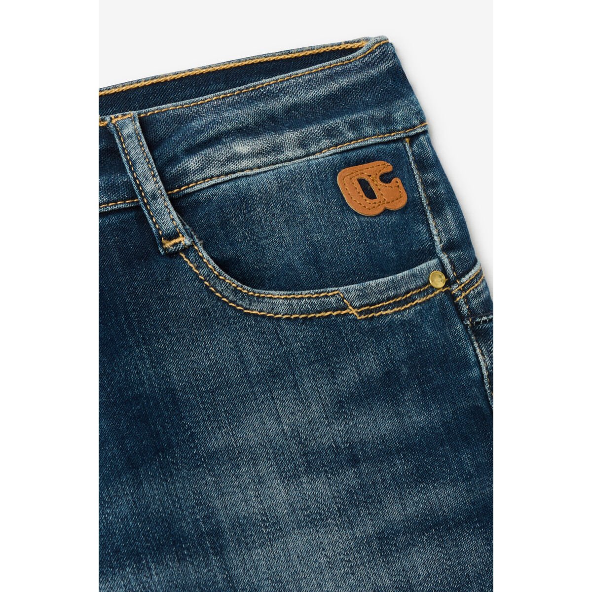 Jeans push-up slim PULP, longueur 34 blue, LE TEMPS DES CERISES